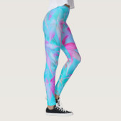 roze vel leggings (Rechts)