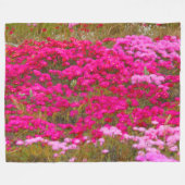 ROZE VELDEN FLEECE DEKEN (Voorkant (Horizontaal))