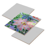 roze ventiel in Koi Fish Pond Colorful Zen Tegeltje<br><div class="desc">Een roze bloem onder blauw water en groene lendenpads in geappldeerde zonlicht in een fotografisch afbeelding van mozaïsche tegel kunst op deze prachtige decoratieve keramische tegel. Pas deze heldere en kleurrijke Zen koi-vijver aan met Initialen of schrap. Dit is een van de vele coördinerende keramische tegels ontwerpen met originele kunstfoto's...</div>