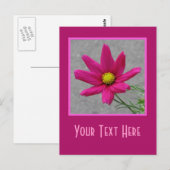 Roze ventilator aangepast briefkaart (Voorkant / Achterkant)