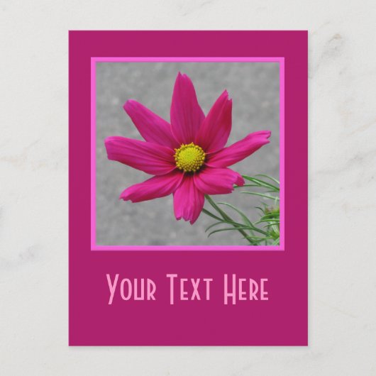 Roze ventilator aangepast briefkaart (Voorkant)
