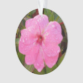 Roze ventilator aangepast ornament (voorkant)