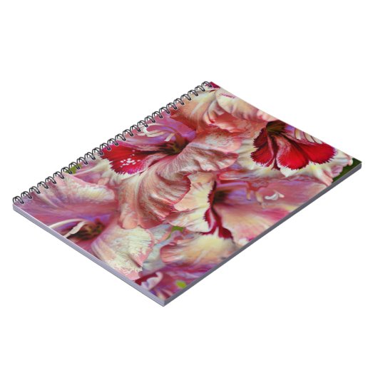 Roze ventilator Abstract Art Journal-Notitieboek Notitieboek (Linkerzijde)