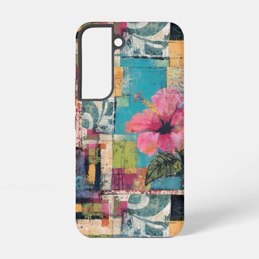 Roze ventilator Abstract Samsung Galaxy Hoesje (Achterkant)