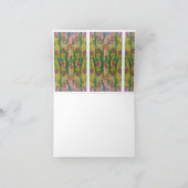 Roze ventilator bedankkaart (Binnen)
