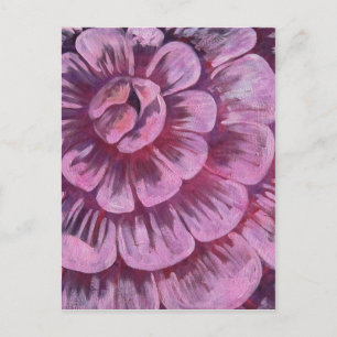 Roze ventilator briefkaart