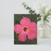 Roze ventilator Briefkaart (Staand voorkant)