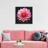 Roze ventilator canvas afdruk (Insitu (Woonkamer))