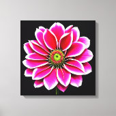 Roze ventilator canvas afdruk (Voorkant)