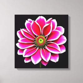 Roze ventilator canvas afdruk