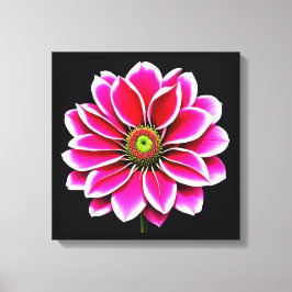 Roze ventilator canvas afdruk