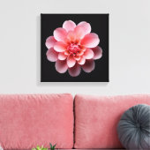 Roze ventilator canvas afdruk (Insitu (Woonkamer))