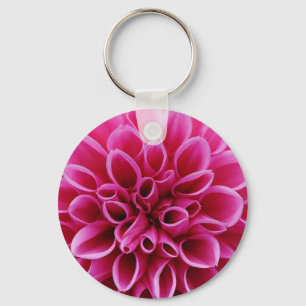 Roze ventilator close-up Sleutelhanger