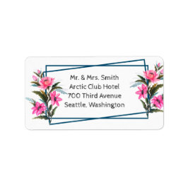 Roze ventilator etiket