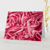 Roze ventilator kaart (Gele Bloem)