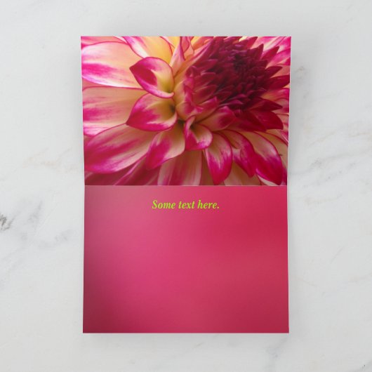 roze ventilator kaart (Binnen)