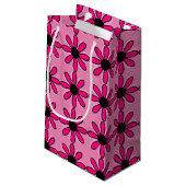 Roze ventilator klein cadeauzakje (Achterkant Gekanteld)