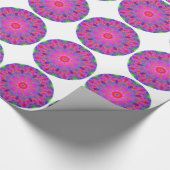 Roze ventilator Mandala Cadeaupapier (Hoek)