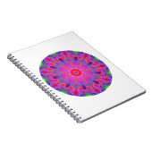 Roze ventilator Mandala Notitieboek (Rechterzijde)