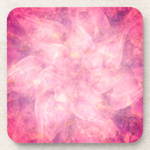 Roze ventilator Mandala Onderzetter