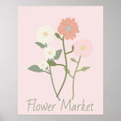 Roze ventilator market Poster (Voorkant)