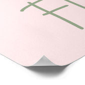 Roze ventilator market Poster (Hoek)