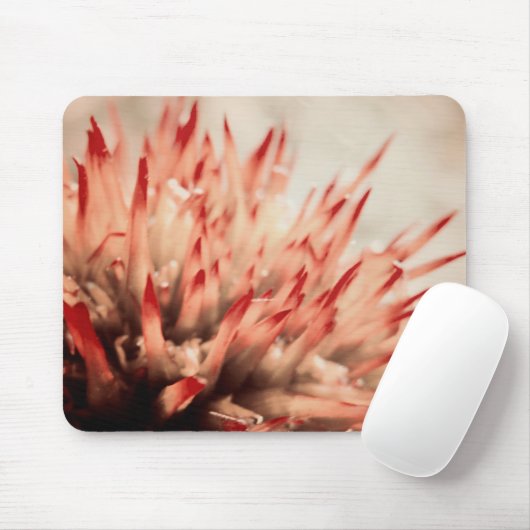 Roze ventilator Mousepad Muismat (Met muis)