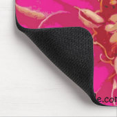 Roze ventilator Mousepad Muismat (Hoek)