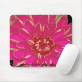 Roze ventilator Mousepad Muismat (Met muis)