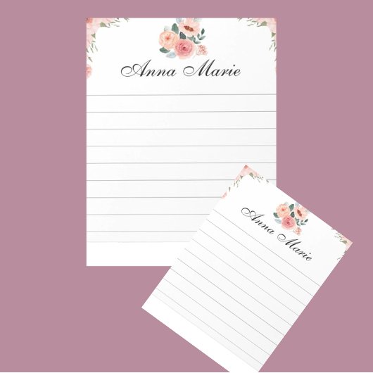 Roze ventilator notitieblok