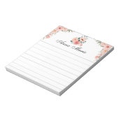 Roze ventilator notitieblok (Linkerzijde)