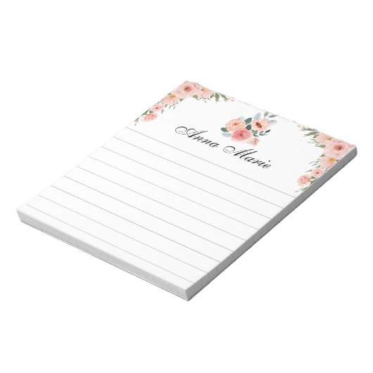 Roze ventilator notitieblok (Linkerzijde)