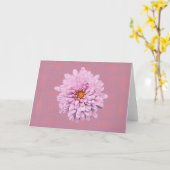 Roze ventilator op Kaart  stijllavender (Gele Bloem)