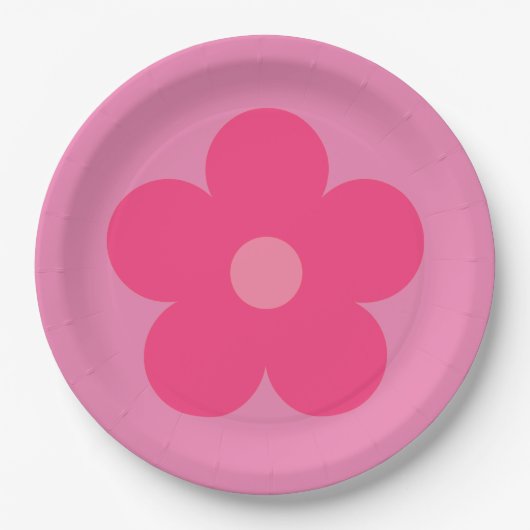 Roze ventilator papieren bordje (Voorkant)