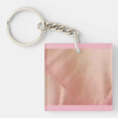 Roze ventilator Petal Double Sided Sleutelhanger (Voorkant)