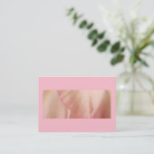 Roze ventilator Petal Mighty Visitekaartje (Staand voorkant)