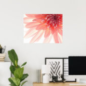 Roze ventilator Petals Abstract Poster (Thuiskantoor)