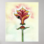 Roze ventilator Poster (Voorkant)