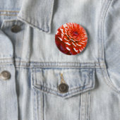 Roze ventilator ronde button 5,7 cm (In situ)