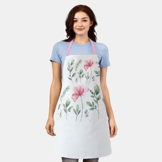 roze ventilator Schort (Gedragen)