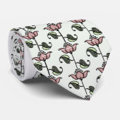 Roze ventilator Stropdas (Opgerold)