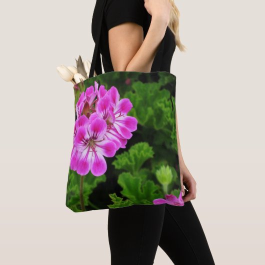 Roze ventilator - tote bag (Dichtbij)