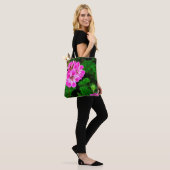Roze ventilator - tote bag (Op model)