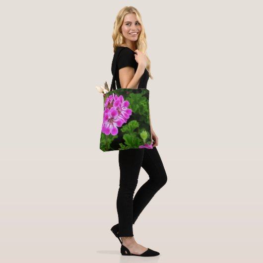 Roze ventilator - tote bag (Op model)