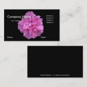 Roze ventilator Visitekaartje (Voorkant / Achterkant)