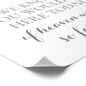 Roze ventilator We weten dat je hier vandaag bent Poster (Hoek)