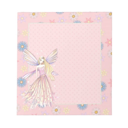 Roze ventilator Zuiver Notitieblok (Voorkant)