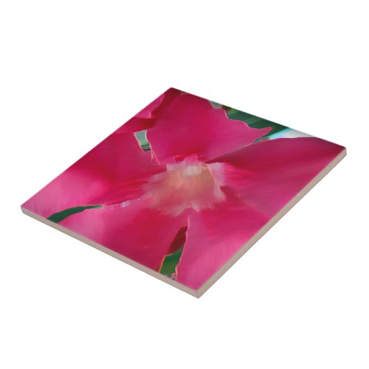 Roze ventilatorbenzine tegeltje (Zijkant)