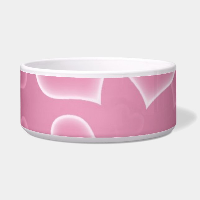 Roze ventilatorcel Bowl Voerbakje (Voorkant)