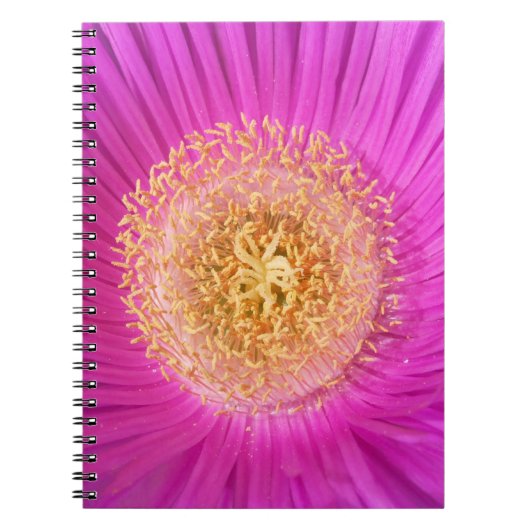 Roze ventilatorcentrale Notitieboek (Voorkant)